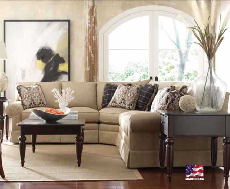 Custom 3-Piece Sectional Sofa